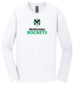 64400- McNicholas Rockets Tee - White